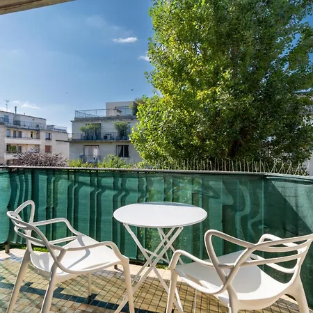 Spacious 3bd Family Auteuil Apartman *