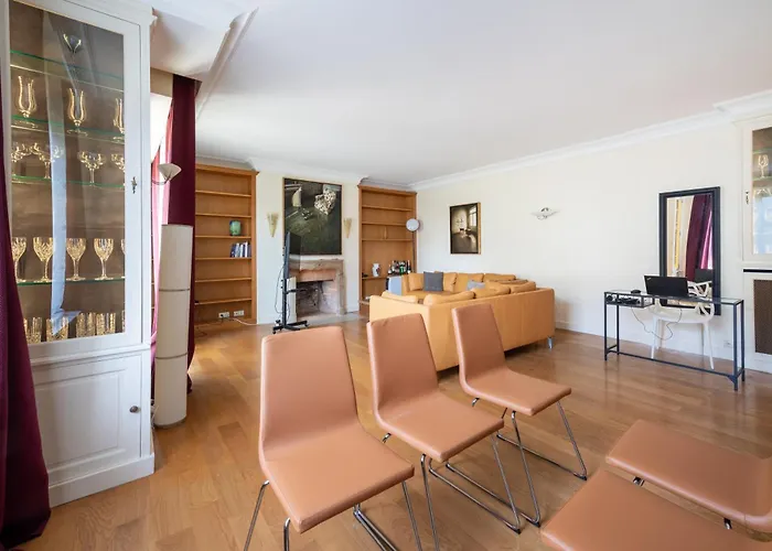 Spacious 3bd Family Auteuil Apartamento *
